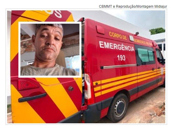 Trabalhador cai de uma altura de três metros e morre em obra