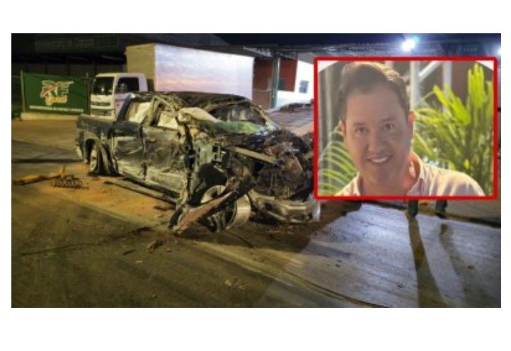 Empresário de 41 anos perde controle de Dodge RAM e morre na Miguel Sutil em Cuiaba.