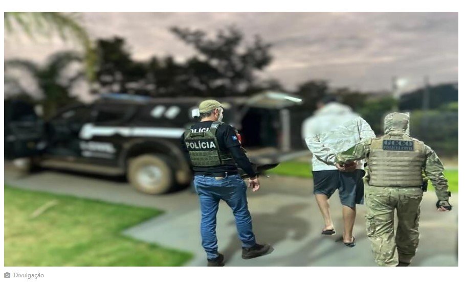 Alvo da Operação Apito Final é preso pela Polícia Civil em Chapada dos Guimarães
