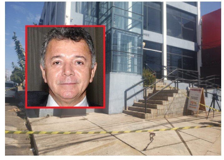 Ex-presidente da OAB-MT é baleado na cabeça em frente de escritório