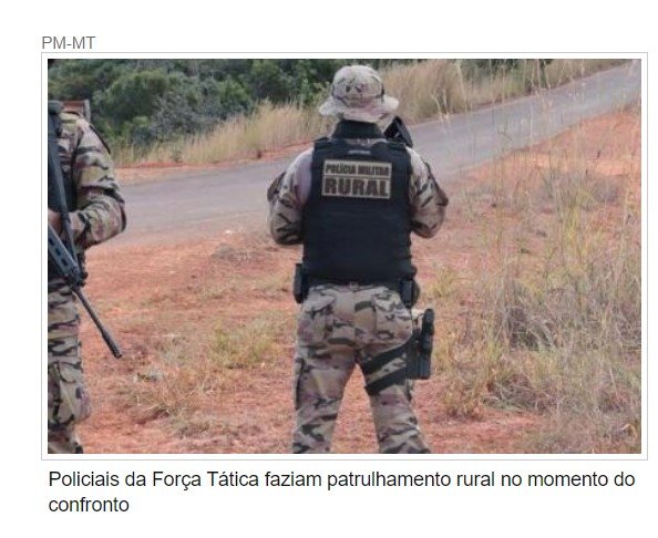 Criminosos tentam fugir da PM, trocam tiros e morrem em MT