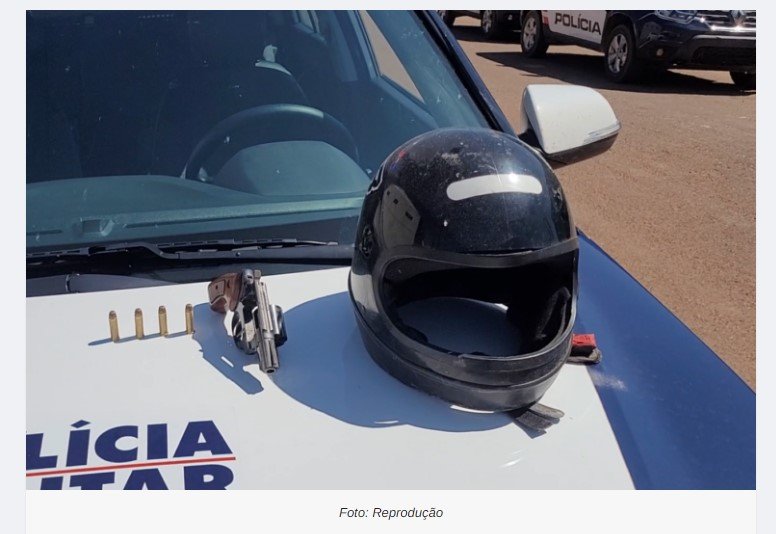 Funcionário reage a assalto à mão armada e baleia assaltante em Sinop