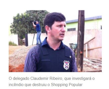 Delegado promete respostas a comerciantes do Shopping Popular que perderam tudo em incêndio