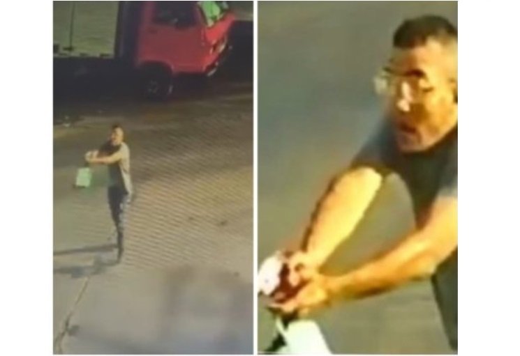 Maluco atira contra segurança e clientes de loja em Cuiabá; vídeo