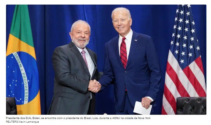 Venezuela: Biden e Lula concordam na necessidade de divulgação de dados, diz Casa Branca