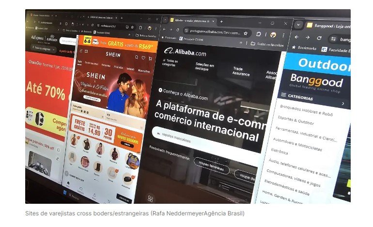 Compras de até US$ 50 pela internet começam a pagar 20% de tarifa