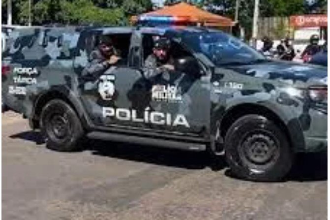 Bandidos invadem fazenda para roubar porcos, mas fogem e deixam caminhonete abandonada em MT