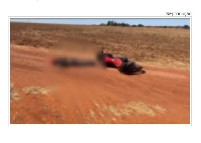 Corpo de homem é encontrado ao lado de motocicleta na MT-270
