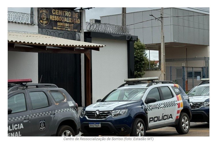 Reeducando de 31 anos é assassinado em centro de ressocialização de Sorriso