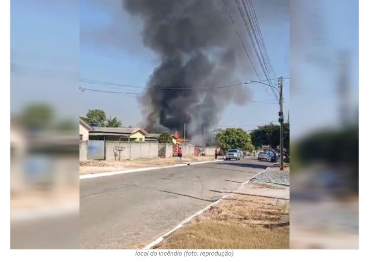 Bebê de 1 ano morre em incêndio em residência em Paranaíta