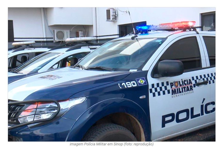 Polícia encontra homem amarrado após carro cair em valetão em Sinop