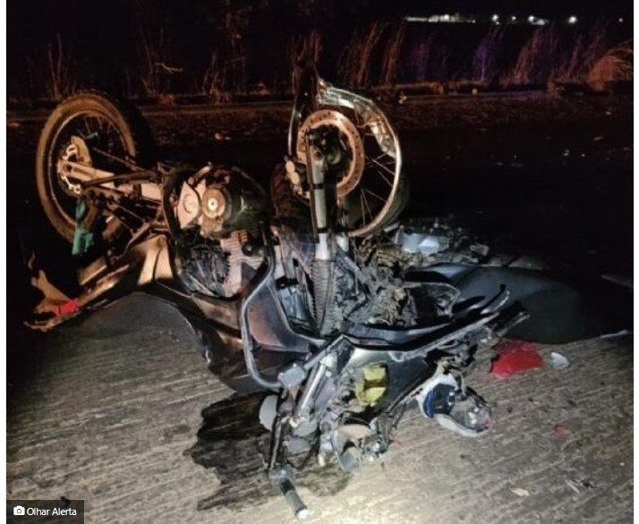 Motociclista de 31 anos morre após colisão entre duas motocicletas na BR-158