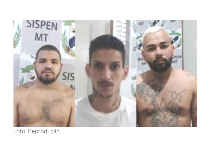 Três detentos que trabalhavam em fábrica do presídio fogem em Cuiabá