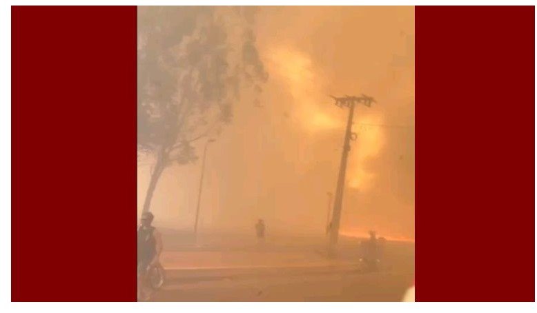 Incêndio assustador mobiliza bombeiros e brigadistas em Campo Novo do Parecis