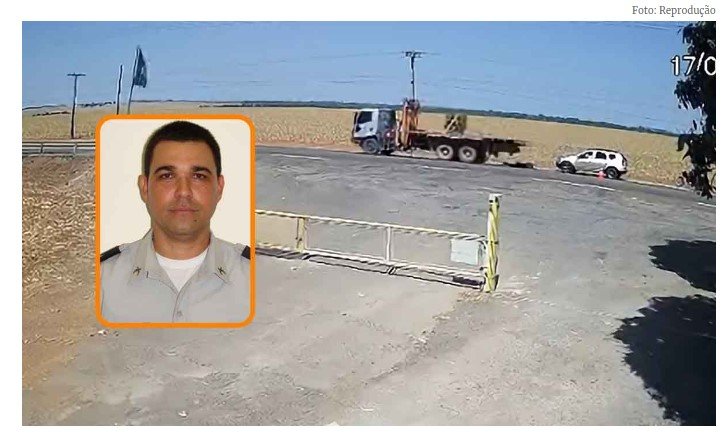 Caminhoneiro que atropelou PM no dia do aniversário não tinha habilitação, diz polícia