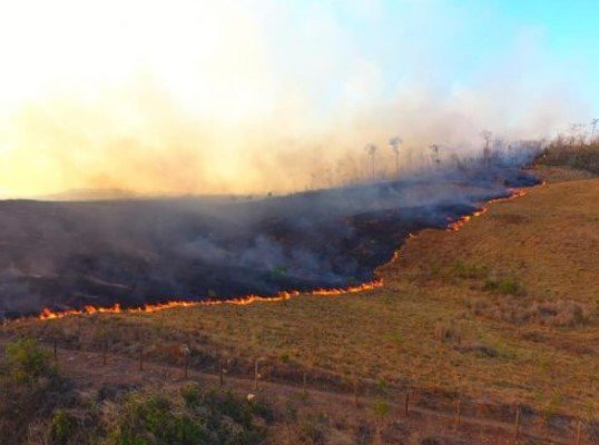 Homem tenta apagar incêndio em propriedade e morre após passar mal