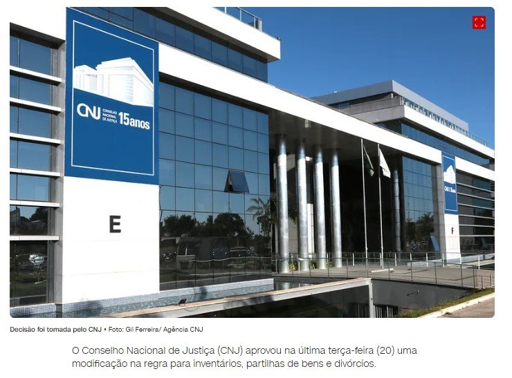 Justiça altera regra para divórcio, inventário e partilha de bens; veja as mudanças