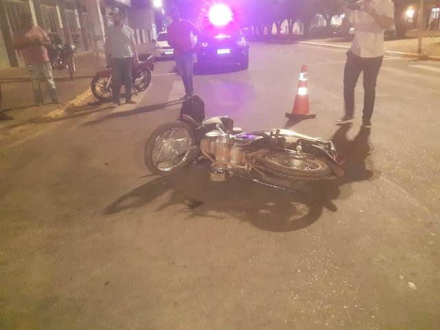 COLÍDER: Motorista atropela motociclista e foge sem prestar socorro.