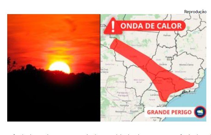 Instituto faz alerta para onda de calor em 76 cidades de MT; veja