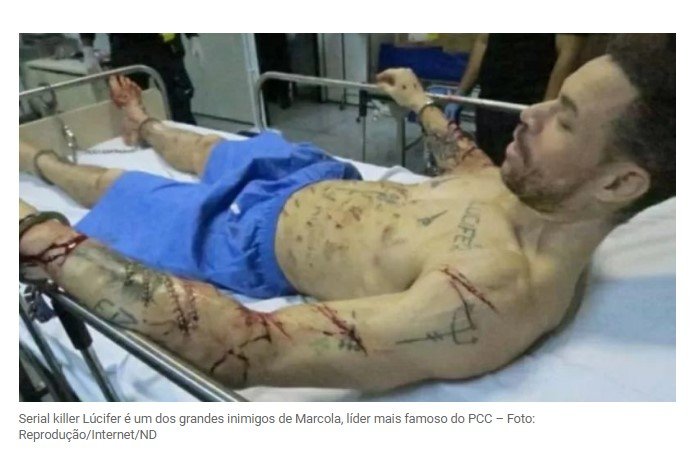 Quem é Lúcifer, serial killer que ‘enlouqueceu’, matou 50 do PCC e peitou Marcola