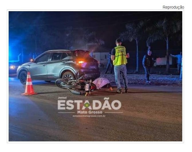 Motociclista morre em acidente na Estrada da Praia Grande em VG