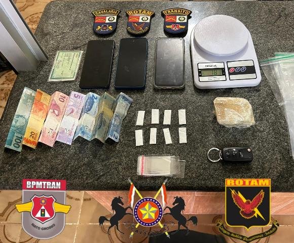 COLÍDER: Quatro pessoas são presas por Trafico de Drogas, dois suspeitos estava de tornozeleira. (Vídeo)