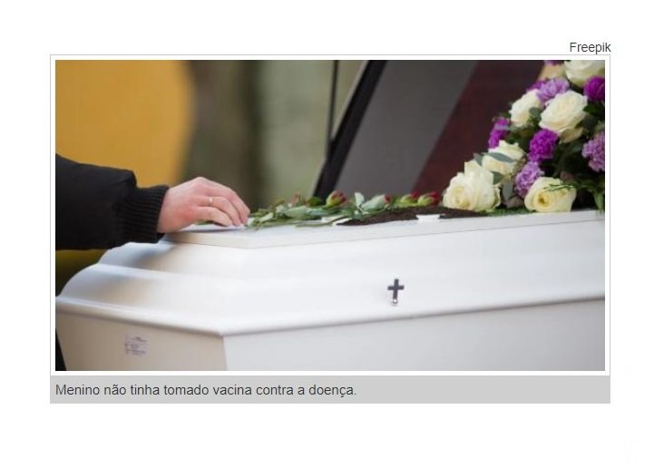 Menino morre vítima de covid em Cuiabá