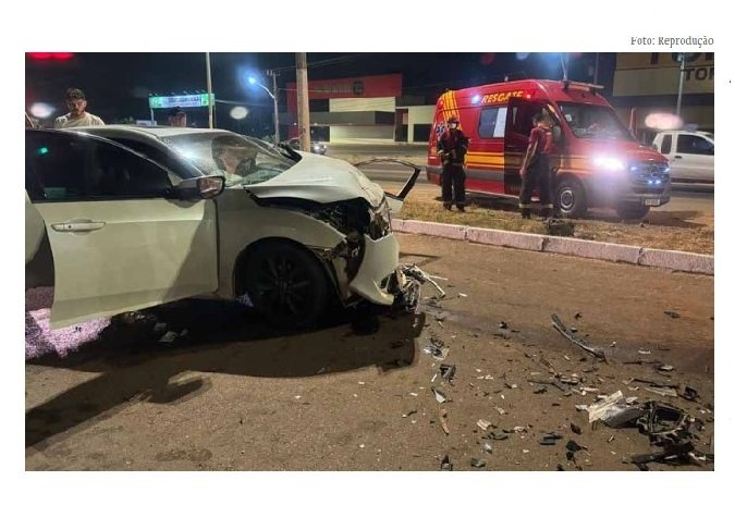 PEIXOTO DE AZEVEDO: Jovem sofre laceração em grave acidente na BR-163. (Fotos)