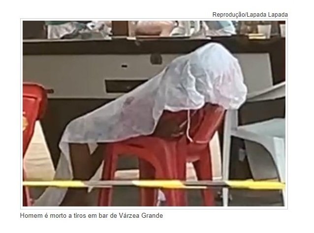 Criminoso chega em bar atirando, mata um e deixa outro ferido