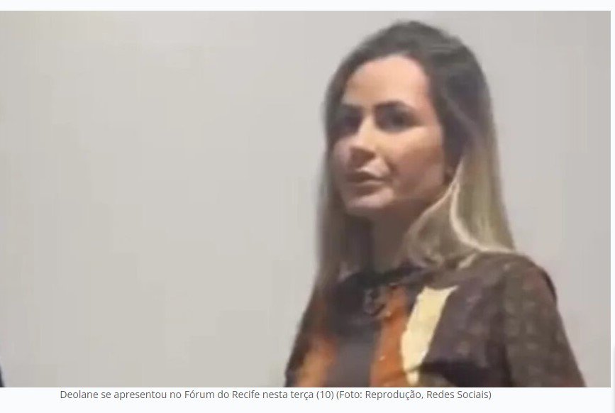 Deolane Bezerra volta para a prisão após descumprir medidas judiciais