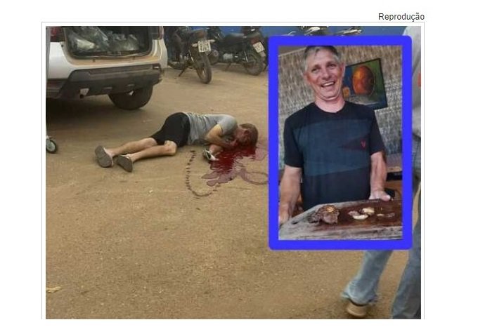 Vídeo: Atirador executa homem com tiro pelas costas em estacionamento de mercado