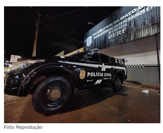 Polícia Civil cumpre prisão de suspeito de furto qualificado em Confresa