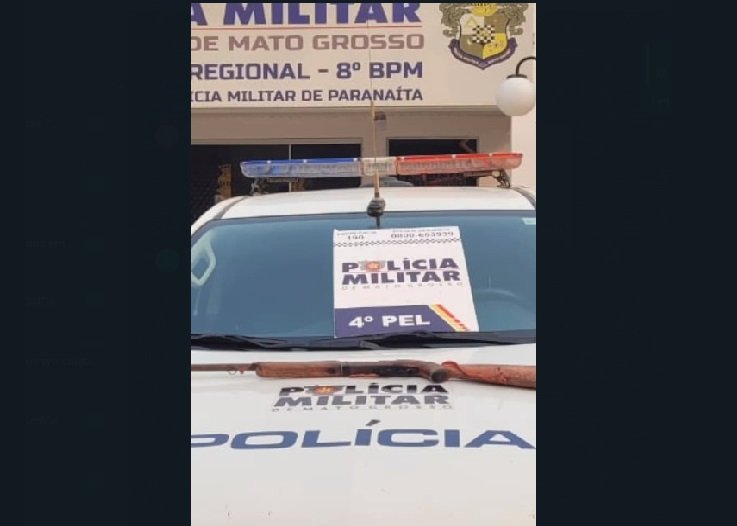 Assassino de duas pessoas em Apiacas acaba preso em Paranaíta/MT.