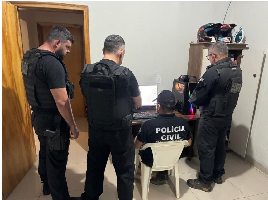 PC fecha casa em que funcionava 'laboratório de sites' em MT