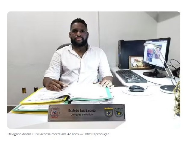 Delegado da Polícia Civil morre aos 42 anos em MT