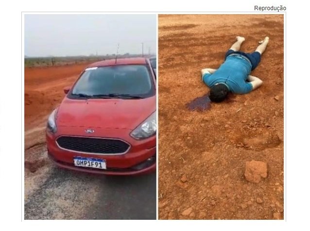 Motorista de aplicativo é encontrado morto ás margens da MT-235