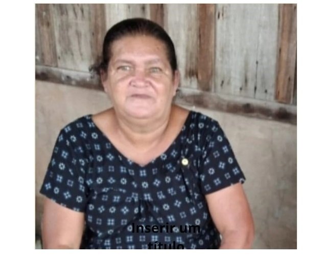 Familiares encontraram Dona Sebastiana próximo de uma área de mata, infelizmente sem vida.
