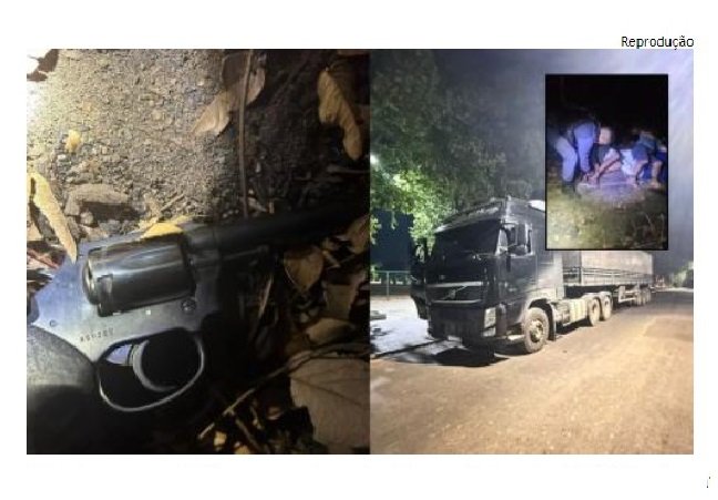Crimonoso morre em confronto com a PM e caminhoneiros são resgatados