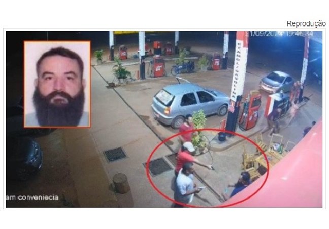 Homem é executado com vários tiros em posto de combustível de MT