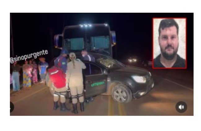Trabalhador do agro morre em acidente entre Duster e ônibus em MT