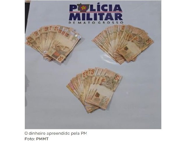 Polícia Militar detém quatro suspeitos de tentar comprar votos em aldeia indígena em MT.