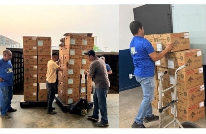 Justiça Eleitoral finaliza entrega das urnas eletrônicas nas 142 cidades