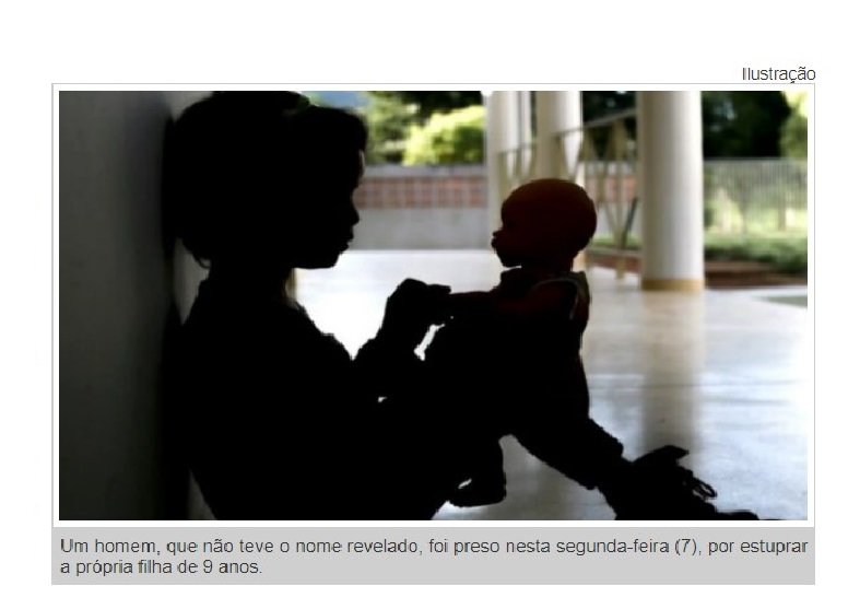 Pai é preso por estuprar e engravidar a filha de 9 anos