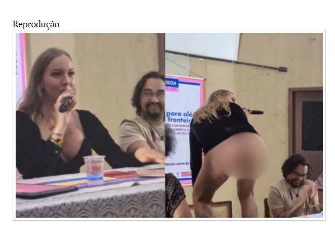 Trans que fez dança erótica em universidade diz: 'eu ainda vou ser sua ministra da Educação'