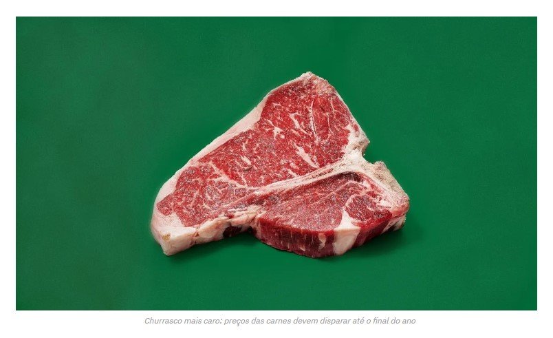 Churrasco mais caro: preços das carnes devem disparar até o final do ano