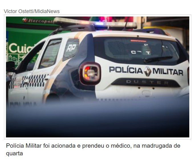 Médico é preso acusado de agredir e ameaçar dar tiro na esposa