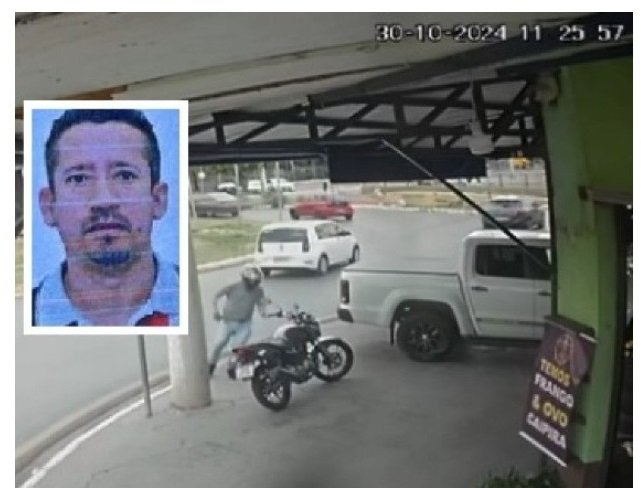Vídeo mostra ação de assassino de funcionário de empresa de turismo.