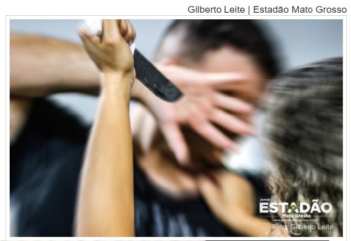 Policial aposentado é esfaqueado pela esposa após bebedeira