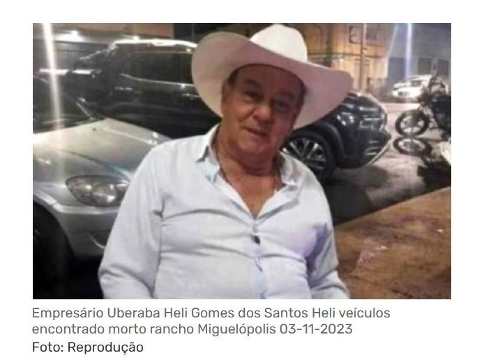 Caseiro preso em Confresa é condenado a 23 anos de prisão por matar empresário e a namorada em MG