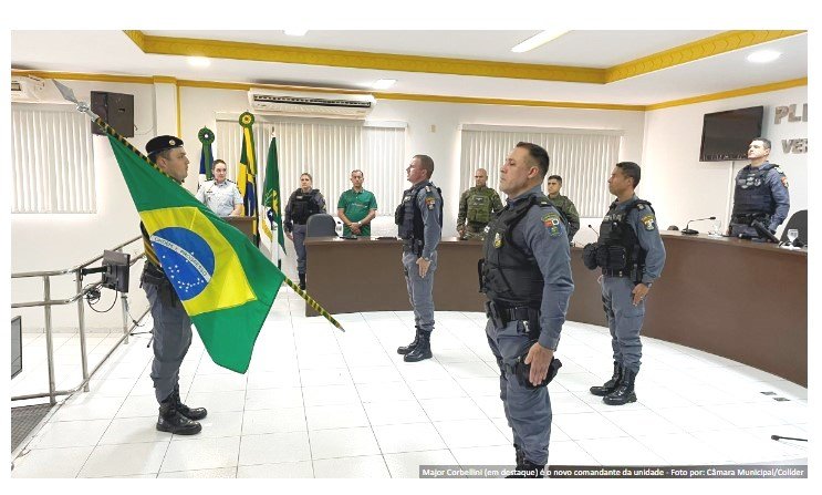 Companhia da Polícia Militar de Colíder tem novo comandante. (Vídeo)